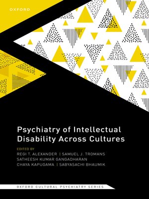 cover image of Psychiatry of Intellectual Disability Across Cultures